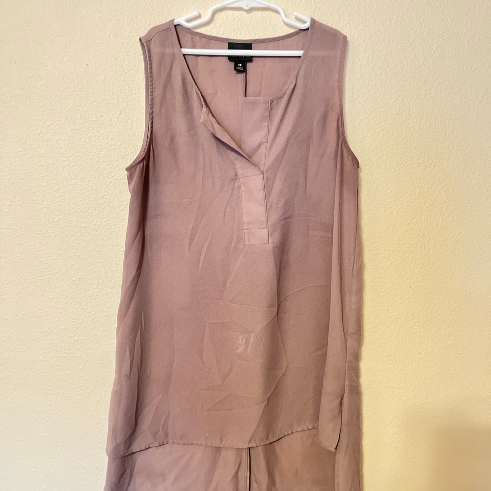 Worthington Mauve Sleeveless Blouse
